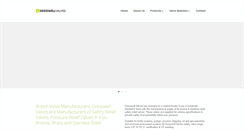 Desktop Screenshot of gresswellvalves.com
